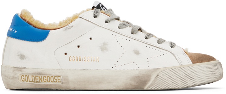 Photo: Golden Goose White Super-Star Skate Sneakers