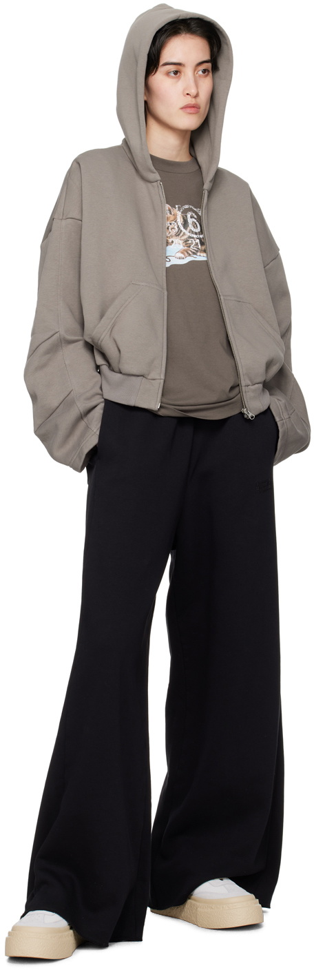 Tシャツ・カットソー MM6 MAISON MARGIELA Melange Brown Wool Blend Sweater MM6 Maison Margiela Textured crew-neck Sweater | Brown