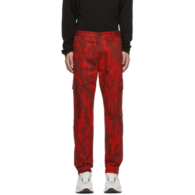 Photo: Hugo Red Camo Feeven Cargo Trousers