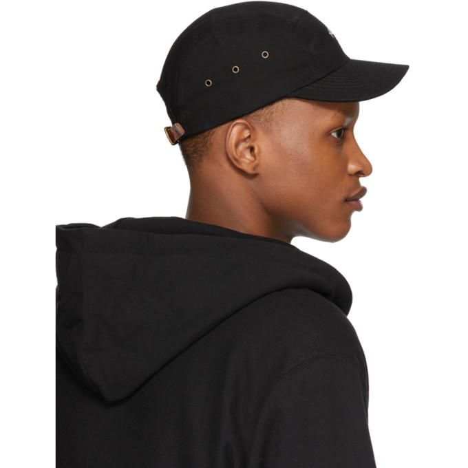 Noah NYC Black Canvas Hemingway Cap