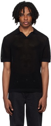 Theory Black Brenan Polo