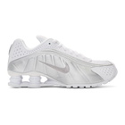 Nike White Shox R4 Sneakers