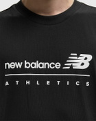 New Balance LIN GR TEE Black Mens Shortsleefe