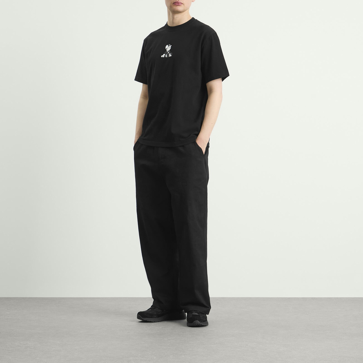 Pawa Speed Sports Men's Boy T-Shirt in Black