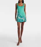 Là Fuori Sea embroidered minidress