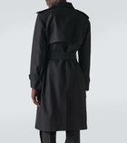 Burberry Silk-blend trench coat