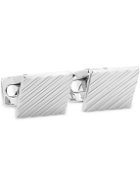 Deakin & Francis - Engraved Silver-Tone Cufflinks
