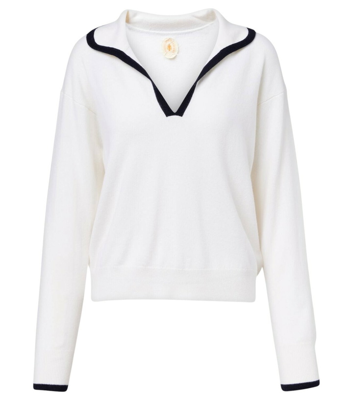 Photo: Jardin des Orangers Cashmere polo sweater