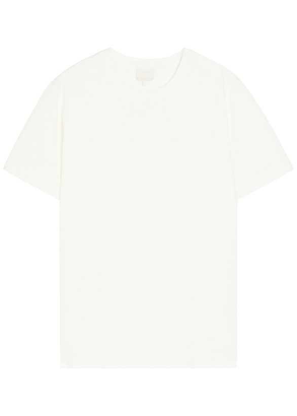 Photo: A.P.C. Logo-print Cotton T-shirt White