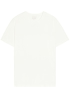 A.P.C. Logo-print Cotton T-shirt White