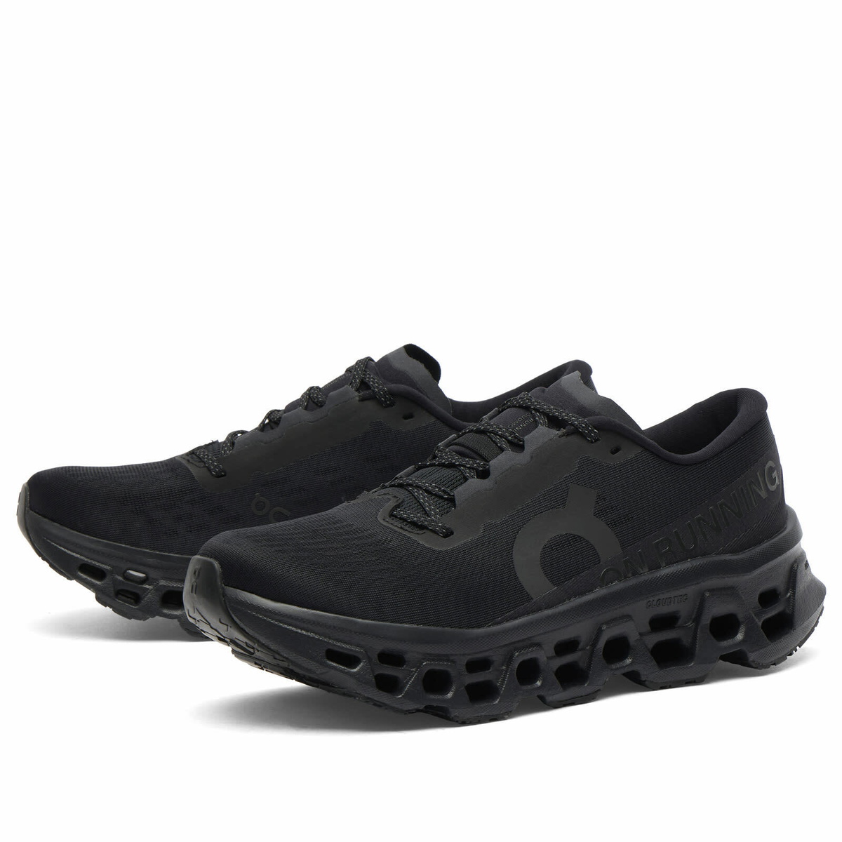 ON Women's Cloudmster 3 Sneaker in Black/Black