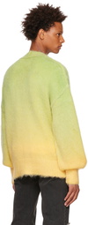 Stolen Girlfriends Club Green & Yellow Altered State Cardigan