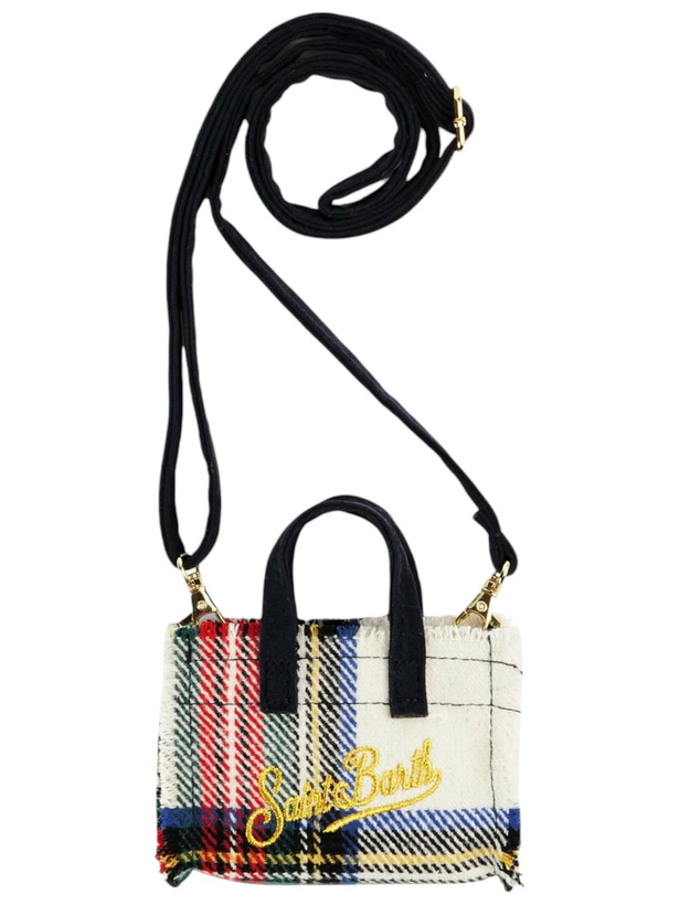 Photo: MC2 Saint Barth Wooly Key Holder With Tartan Print