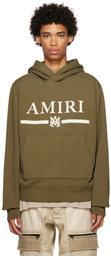 AMIRI Green 'Amiri' Bar Hoodie