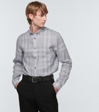 Burberry - Checked linen shirt