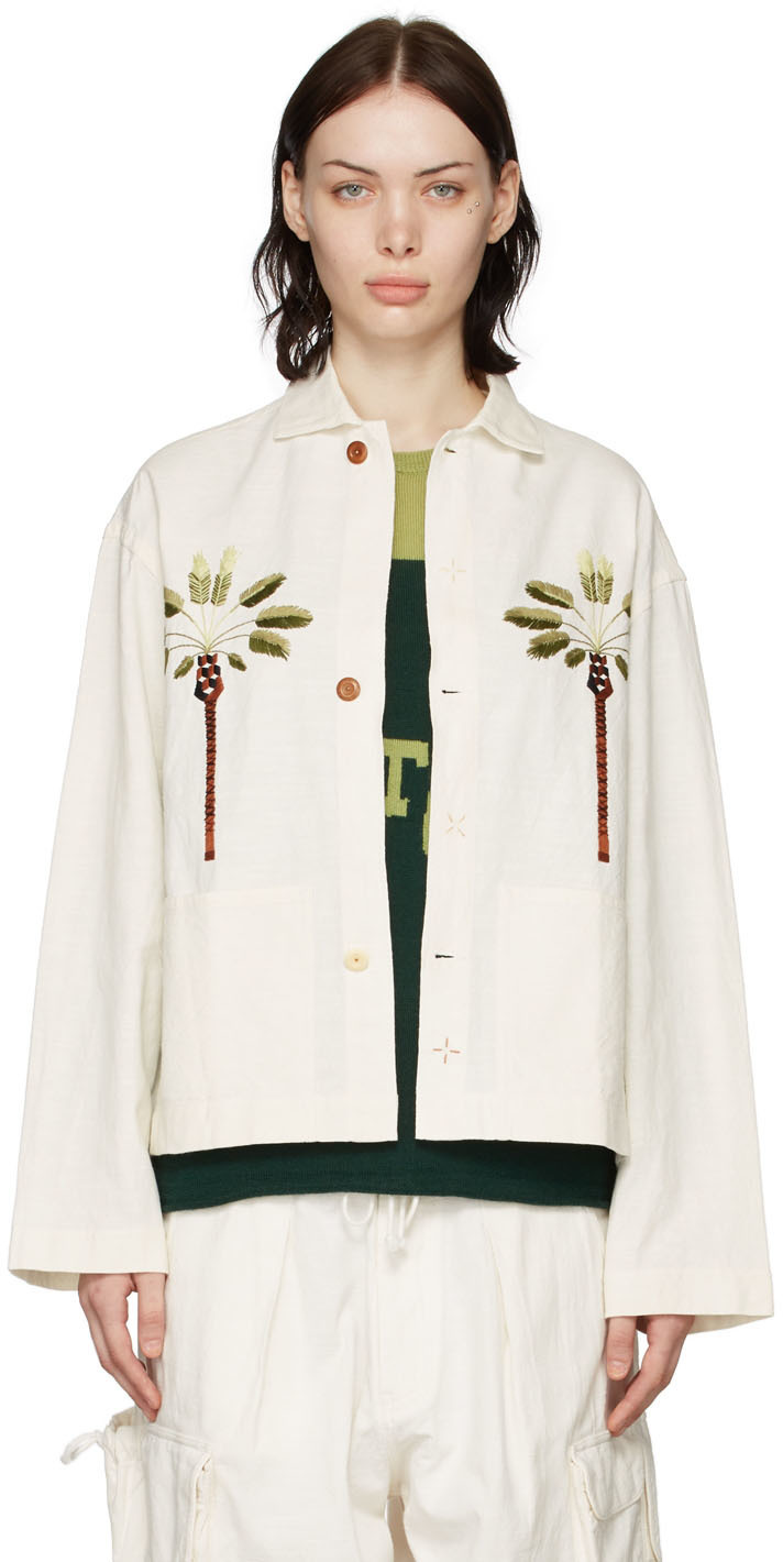 STORY mfg. Off-White Organic Cotton Jacket