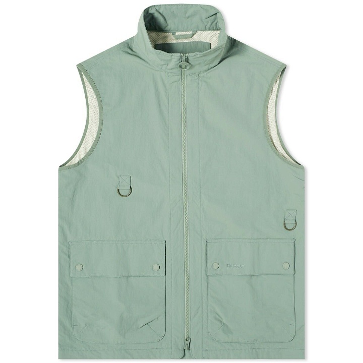 Photo: Barbour Men's Utility Spey Gilet in Agave