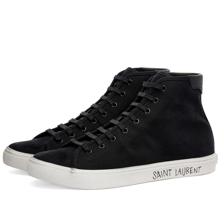 Photo: Saint Laurent Malibu Mid Signature Sneaker