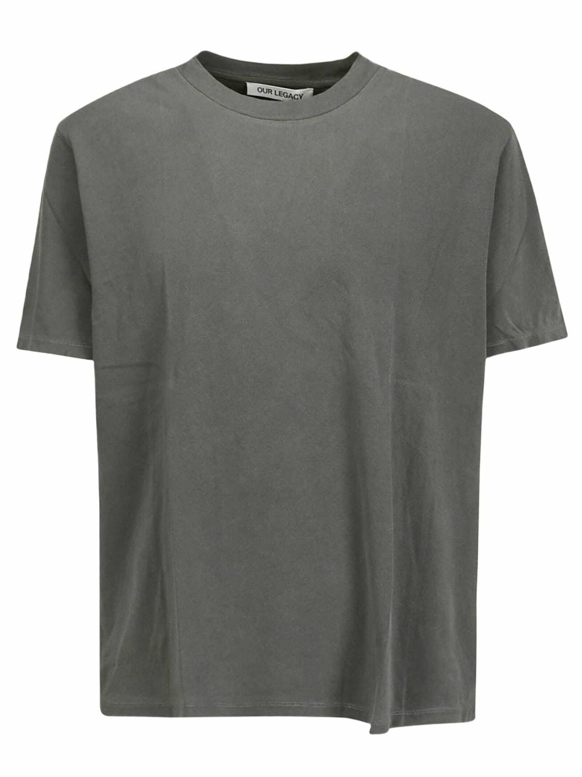 Our Legacy Men's Hover T-Shirt in Black Dry Crepe Our Legacy