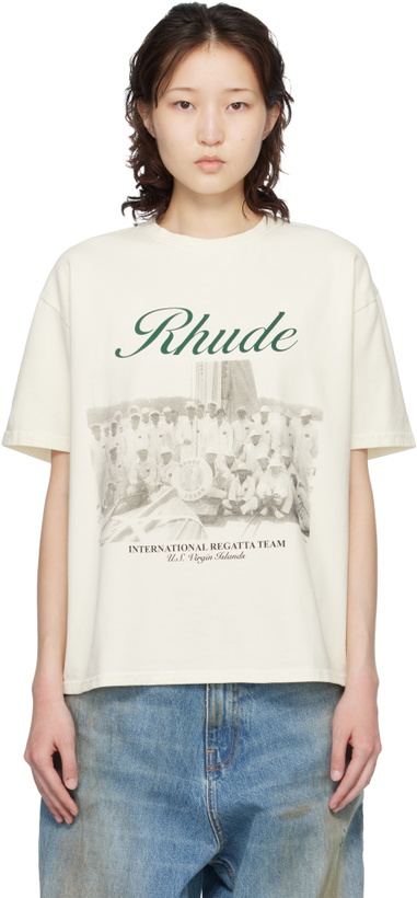 Photo: Rhude Off-White Virgin Islands Script T-shirt