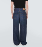 Balenciaga Mid-rise wide-leg jeans