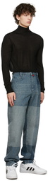 032c Black Logo Turtleneck