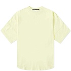 Palm Angels Men's Garment Dyed Oversized Mock Neck T-Shirt in Fluo