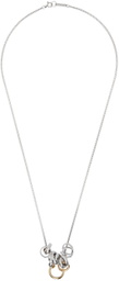 Isabel Marant Silver & Gold Sautoir Necklace