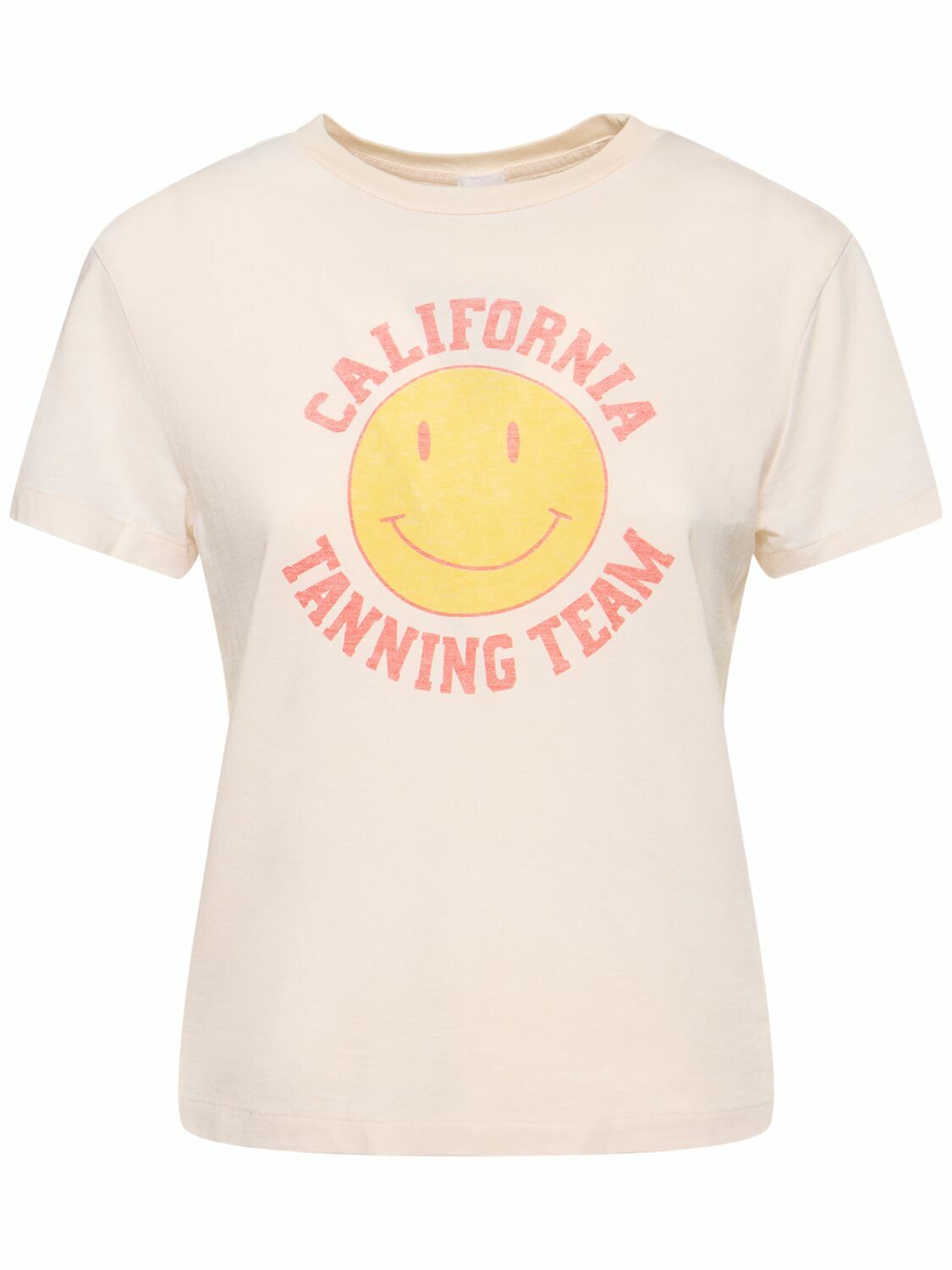 RE/DONE Classic Tanning Printed Jersey T-shirt Re/Done