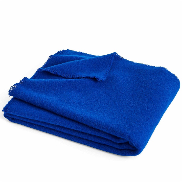 Photo: HAY Mono Blanket in Ultramarine 