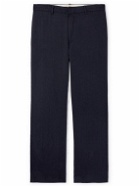 Barena - Delfo Wide-Leg Linen-Blend Suit Trousers - Blue