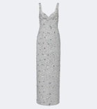 Simkhai Viella sequined tweed gown