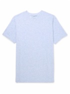 Derek Rose - Ethan Mélange Stretch-Micro Modal Jersey T-Shirt - Blue