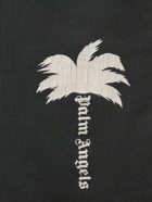 PALM ANGELS - The Palm Cotton Sweat Shorts