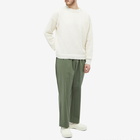 s.k manor hill Men's Open Crew Knit in Natural Linen