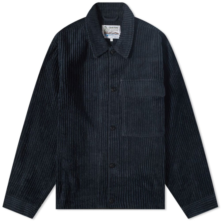 Photo: Garbstore Men's Cord Manager Jacket in Charcoal