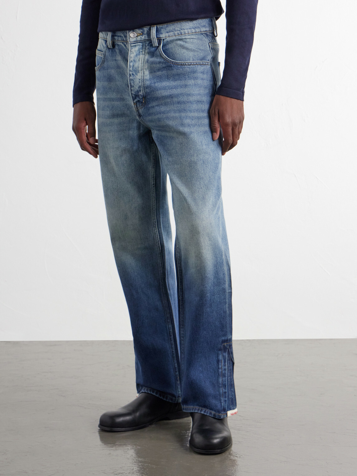 NAHMIAS - High Tide Straight-Leg Jeans - Blue
