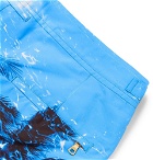 Orlebar Brown - Bulldog X Mid-Length Printed Swim Shorts - Blue