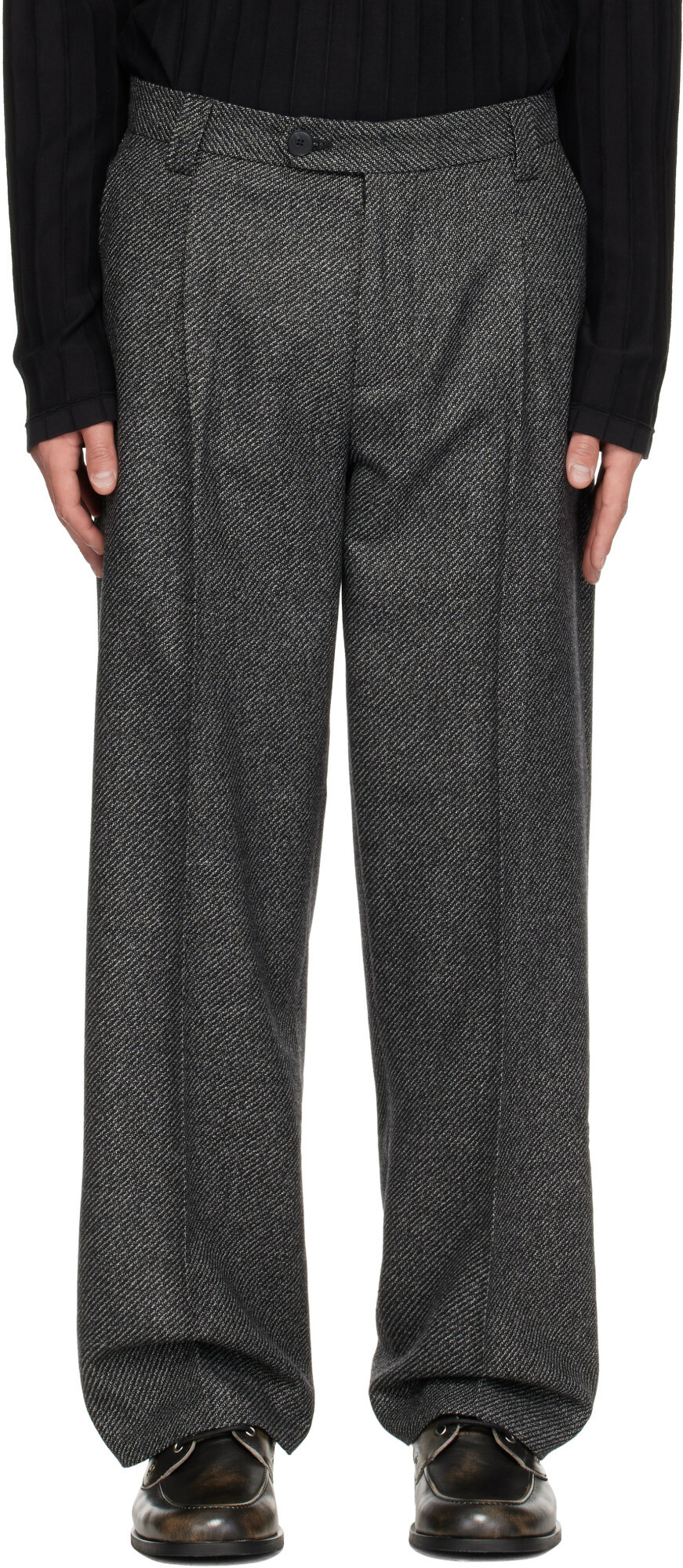 mfpen Black Service Trousers