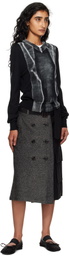 Andersson Bell Black Whitney Trench Pleats Midi Skirt