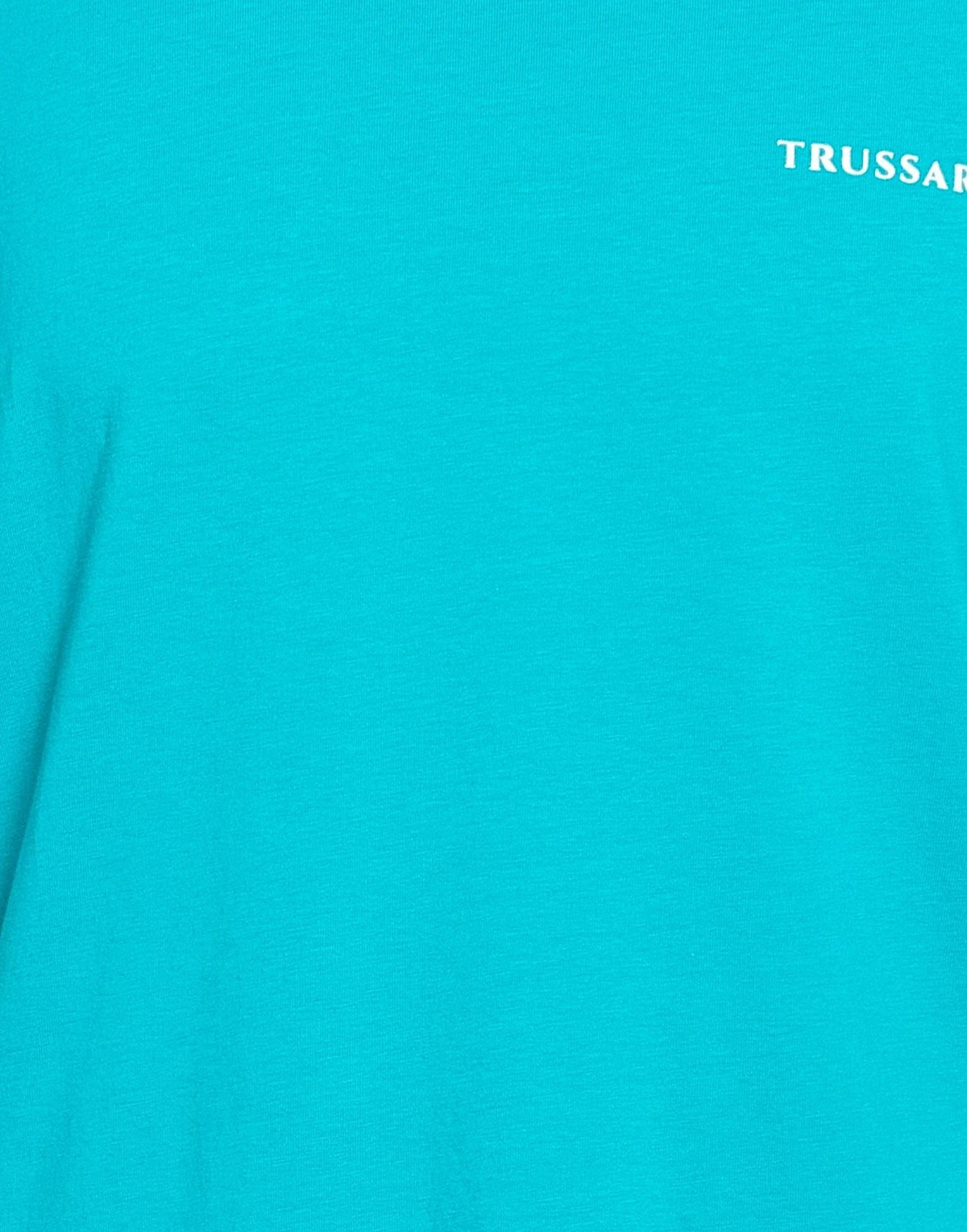 Trussardi Mens T-shirt in Turquoise