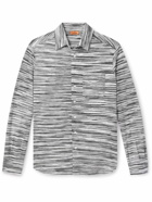 Missoni - Space-Dyed Cotton-Jersey Shirt - Gray