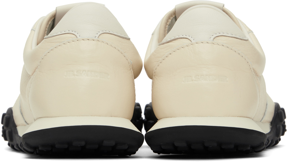 Jil Sander Off-White Low Top Sneakers