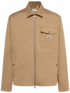 MONCLER - Cotton Gabardine Shirt Jacket