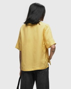 Closed Short Sleeve Tunic Yellow - Womens - Shortsleeves