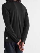 REIGNING CHAMP - E1 Slim-Fit Stretch-Jersey T-Shirt - Black