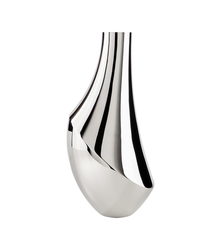 Photo: Georg Jensen Flora Large stainless steel vase by Todd Bracher