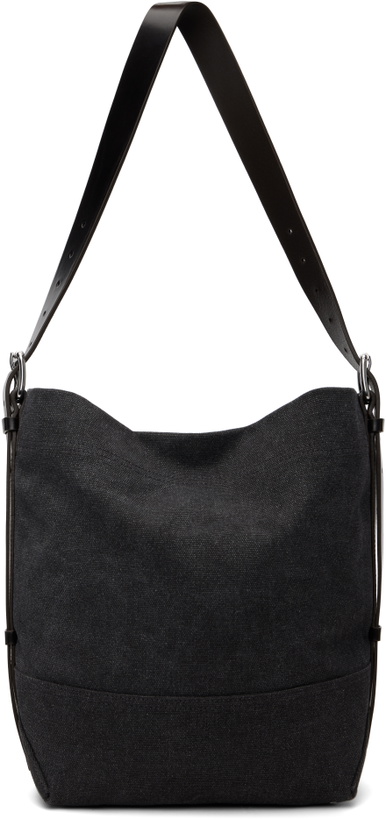 Photo: LEMAIRE Black Small Belted Tote