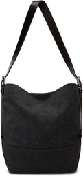 LEMAIRE Black Small Belted Tote