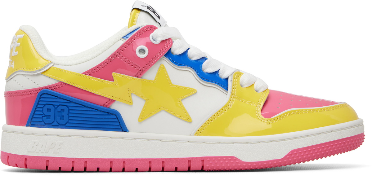 BAPE Multicolor SK8 STA #2 Sneakers